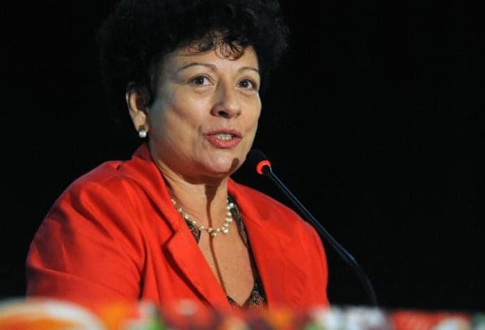 Ministra Nilcéa Freire, reitora da UERJ quando as cotas foram votadas lá
