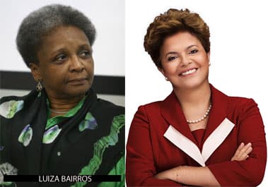 Dilma anuncia sete ministros  e confirma  Luiza Helena de Bairros (Promoção da Igualdade Racial)