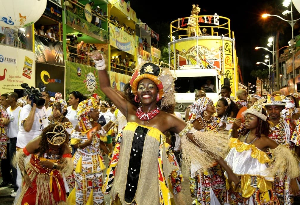 Carnaval Salvador 2012 BA – Bloco Ilê Aiyê com Arlindo Cruz