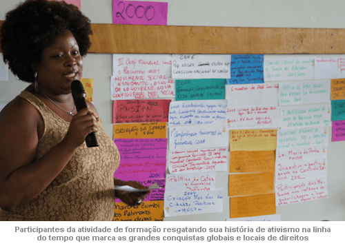 Integrantes de redes e organizações participam de formação com foco na saúde das mulheres negras, políticas públicas e orçamento
