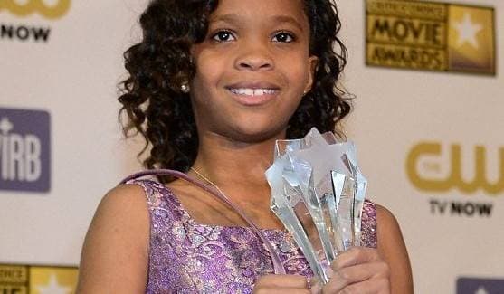 Quvenzhané Wallis 9 anos, é a atriz mais jovem indicada na categoria de Melhor Atriz ao Oscar