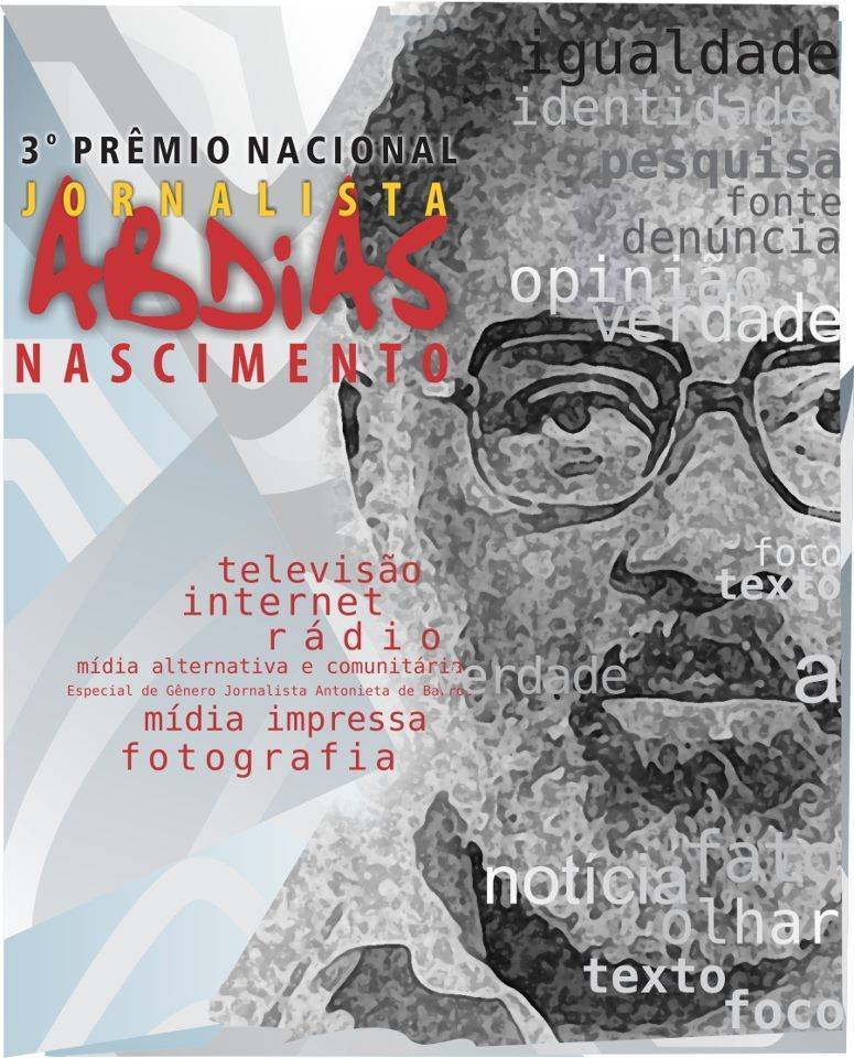 Prêmio jornalista Abdias do Nascimento será lançado em Cuiabá