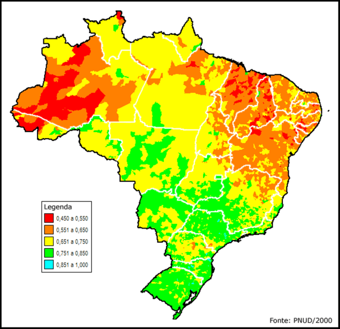 idh municipios brasil