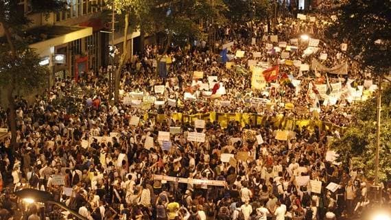 Desigualdade social foi estopim para manifestações no Brasil, diz Fórum Econômico Mundial