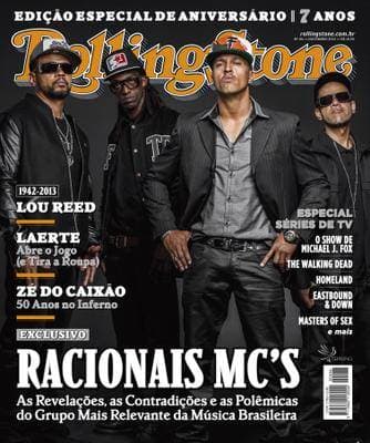 Racionais MC’s estão na capa da edição de aniversário da Rolling Stone Brasil