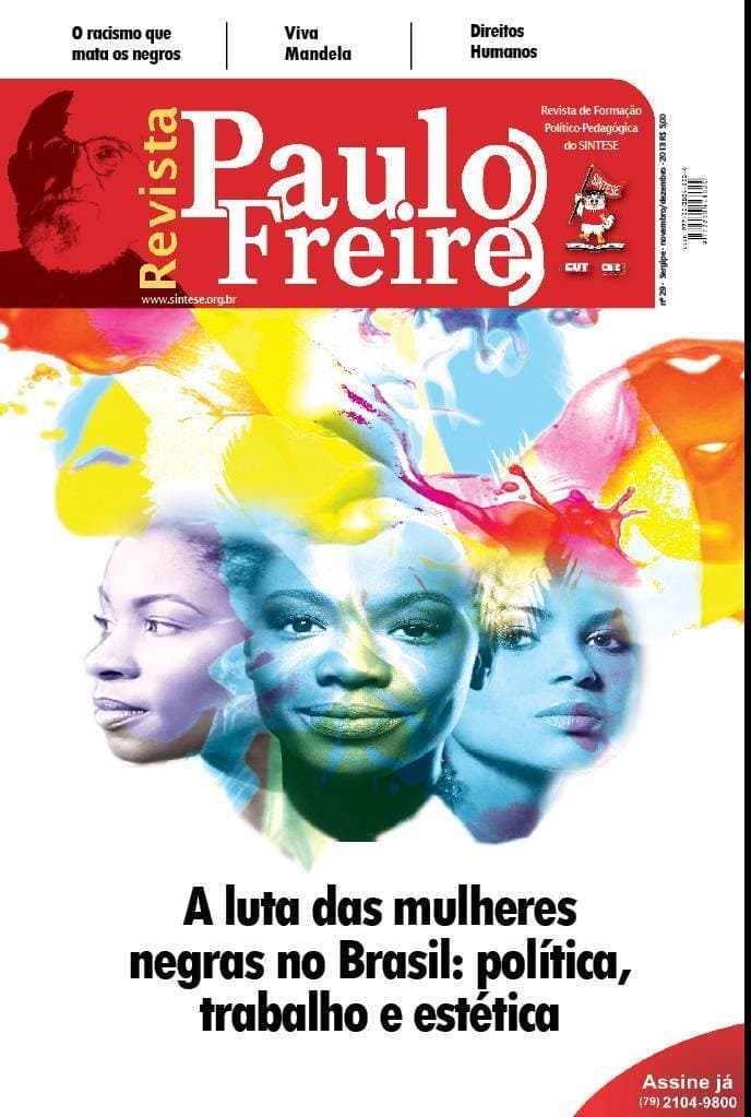 Revista Paulo Freire aborda a situação da mulher negra no Brasil