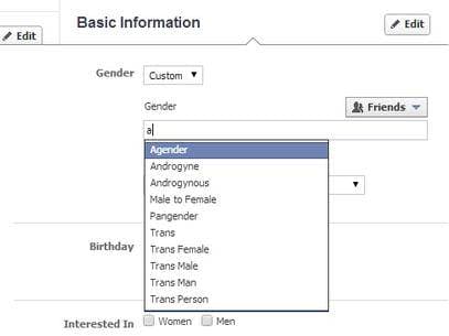 LGBT: Facebook adiciona 50 opções de gênero, além de masculino e feminino