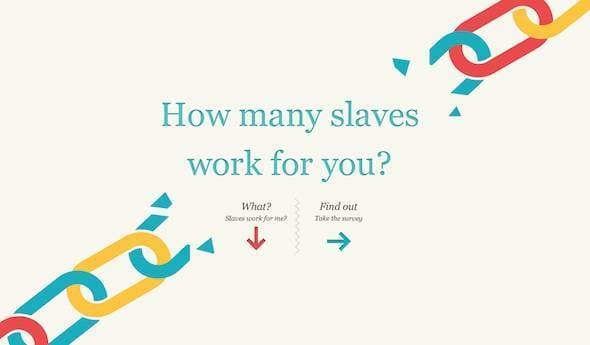 Quantos escravos trabalham para você? Que tal fazer o cálculo?