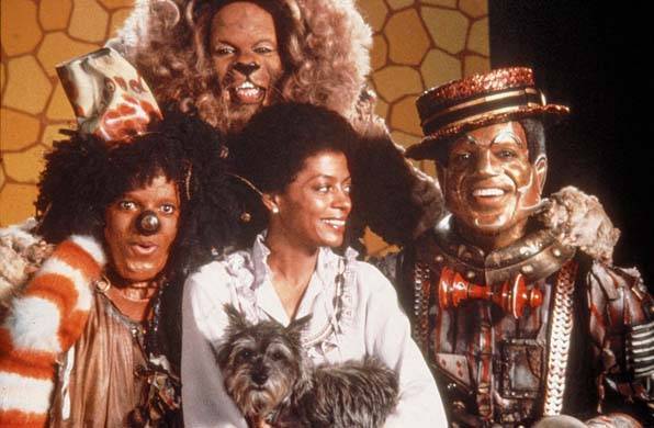 THE WIZ [US 1978] MICHAEL JACKSON, TED ROSS, DIANA ROSS, NIPSEY RUSSELL