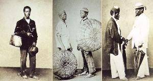 Cenas do cotidiano dos escravos em 1860, em fotografias de Cristiano Jr