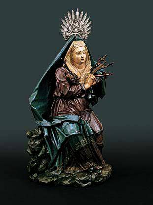Nossa Senhora das Dores, no Museu de Arte Sacra de São Paulo