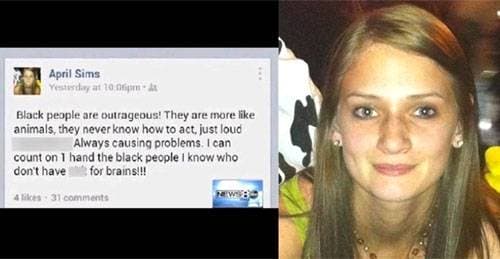 Mulher é demitida da polícia após racismo no Facebook