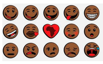 Empresa lança pacote de emoticons negros para celebrar a diversidade