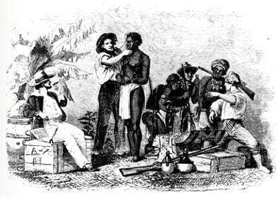 O tráfico ilegal de africanos escravizados