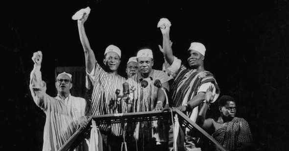 Ghana torna-se nesse ano, na primeira colónia na África Sub-Sahariana a ganhar a independência.