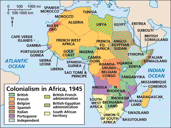 colonialismo em áfrica