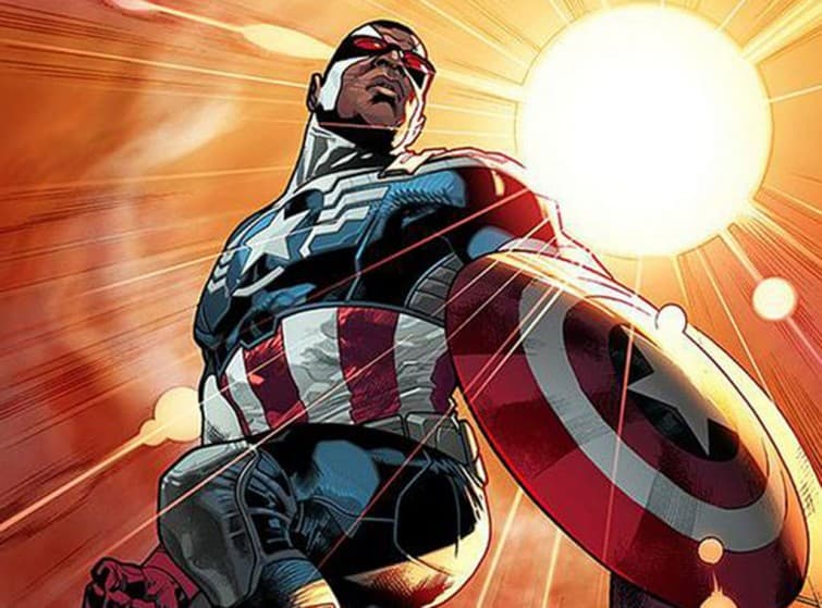 Novo Capitão América da Marvel será negro