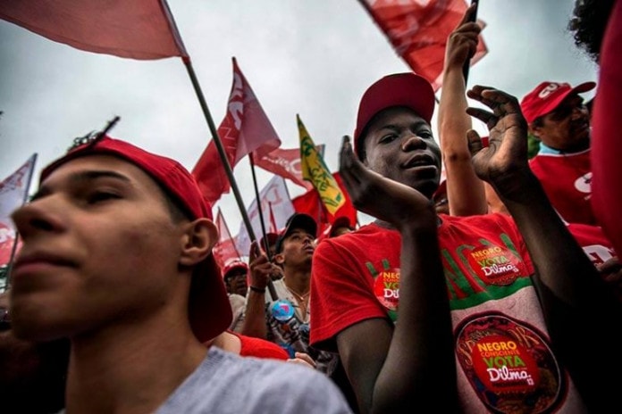 Ato com Dilma e Lula em Itaquera, zona leste de São Paulo