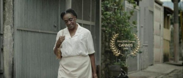 Léa Garcia no curta que o Brasil rejeitou, mas Cannes abraçou - Foto: Laura Carvalho 