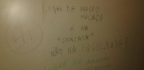 Neonazismo na Uninove do campus Barra Funda: “Lugar de negro macaco é na senzala”