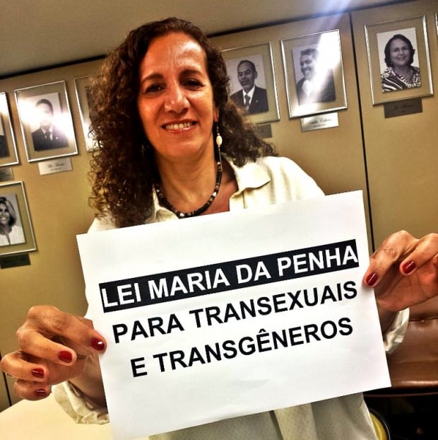 Jandira quer ampliar proteção da Lei Maria da Penha a transexuais