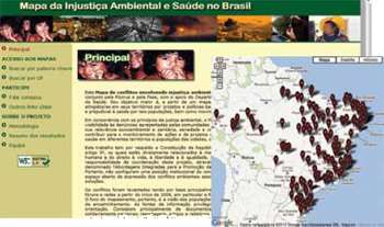 Mapa de Conflitos envolvendo injustiças ambientais no Brasil está disponível na Internet