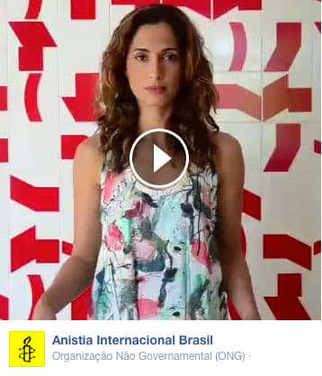 #JovemNegroVivo A Camila Pitanga se importa – Anistia Internacional