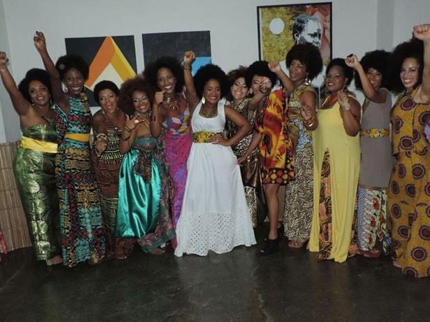 Candidatas do concurso de black power no Rio de Janeiro; baiana venceu (Foto: Carla Oliveira/Divulgação)