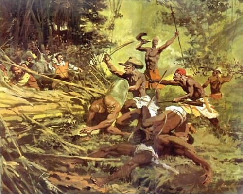 Como os bandeirantes paulistas destruíram o Quilombo dos Palmares e mataram Zumbi