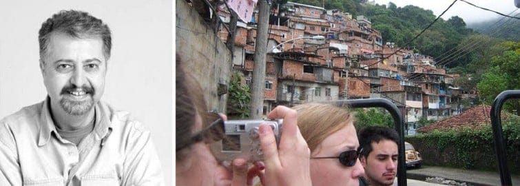 Mirisola critica turismo predatório em favelas