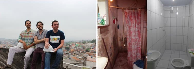 Empresa reforma casas em favelas por até R$ 5 Mil