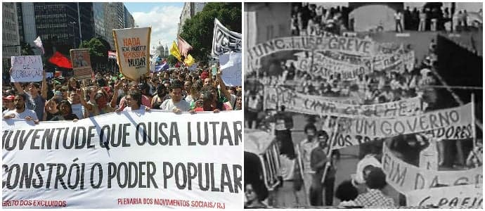 Um paralelo entre as manifestações de 1960 e os movimentos atuais, por Assis Ribeiro