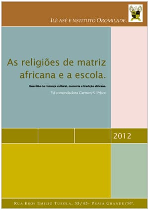 As Religiões de Matriz Africana e a Escola Apostila (1)
