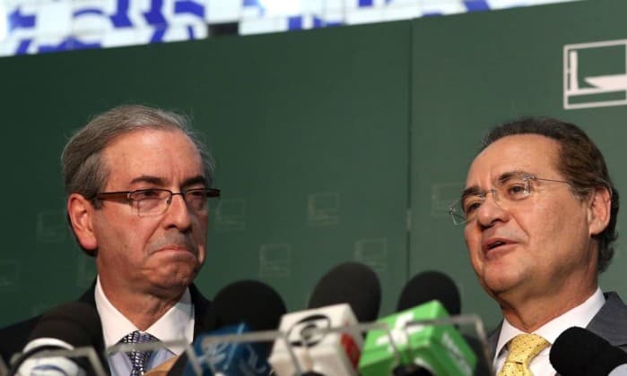 Renan e Eduardo Cunha foram avisados de que estão na lista de políticos da Lava-Jato