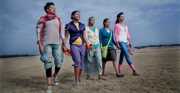 As garotas se juntaram em 2013, em Addis Ababa, capital da Etiópia. (Reprodução)