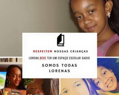 Campaña de apoyo a Lorena en el sitio Negra y Académica. (Foto: Facebook Preta e Acadêmica)