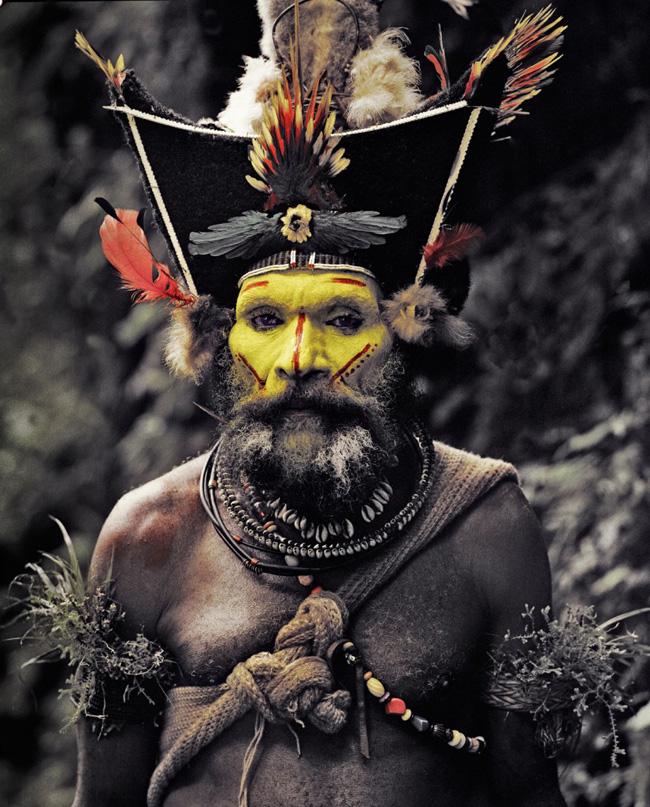 Chefe papua, da Nova Guiné