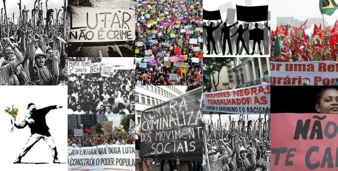 Movimentos sociais mobilizam-se por direitos e pela democracia
