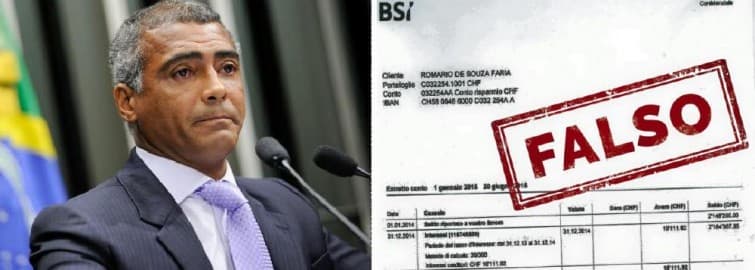 Romário cobra de Veja multa de R$ 75 milhões