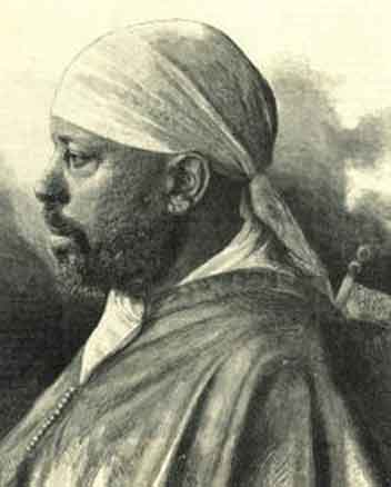 O imperador etíope Menelik II