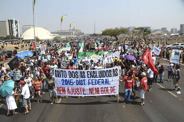 Protesto em Brasília | Foto: Mídia Ninja