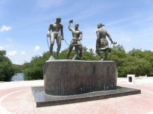 Desenkadená ou Estátua de Tula, Curaçao.