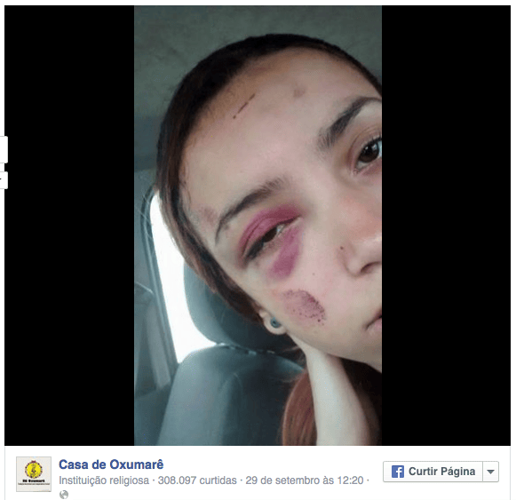 Jovem de 14 anos praticante de candomblé denuncia ter sido agredida por intolerância religiosa em Curitiba