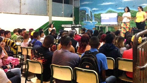 Palestra sobre machismo pedida pela aluna Jéssica Rodrigues de Borba mobilizou 170 alunos na Escola Estadual Joaquim Álvares Cruz (SP)
