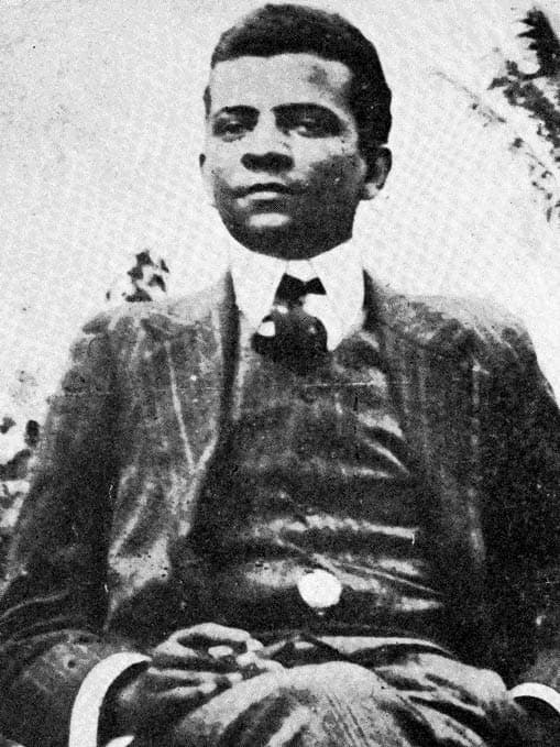 Lima Barreto em 1909, ano de lançamento de “Recordações do escrivão Isaías Caminha”