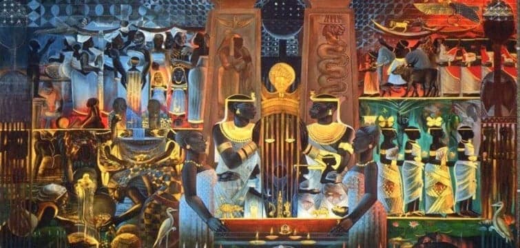 O embraquecimento histórico do Egito Antigo