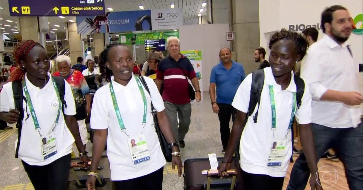 Delegação de refugiados formada por atletas imigrantes estreia no Rio