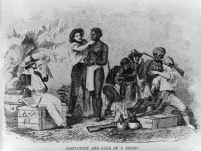 A escravização de africanos