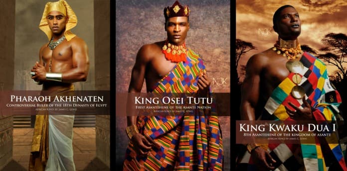 16 fotos incríveis de Reis Africanos por James C. Lewis