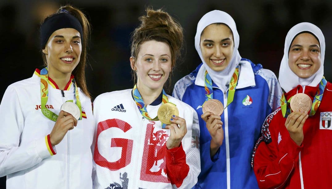 Taekwondo feminino tem pódio histórico no Rio 2016